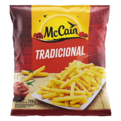 BATATA PRÉ-FRITA TRADICIONAL CONGELADA MCCAIN PACOTE 720G