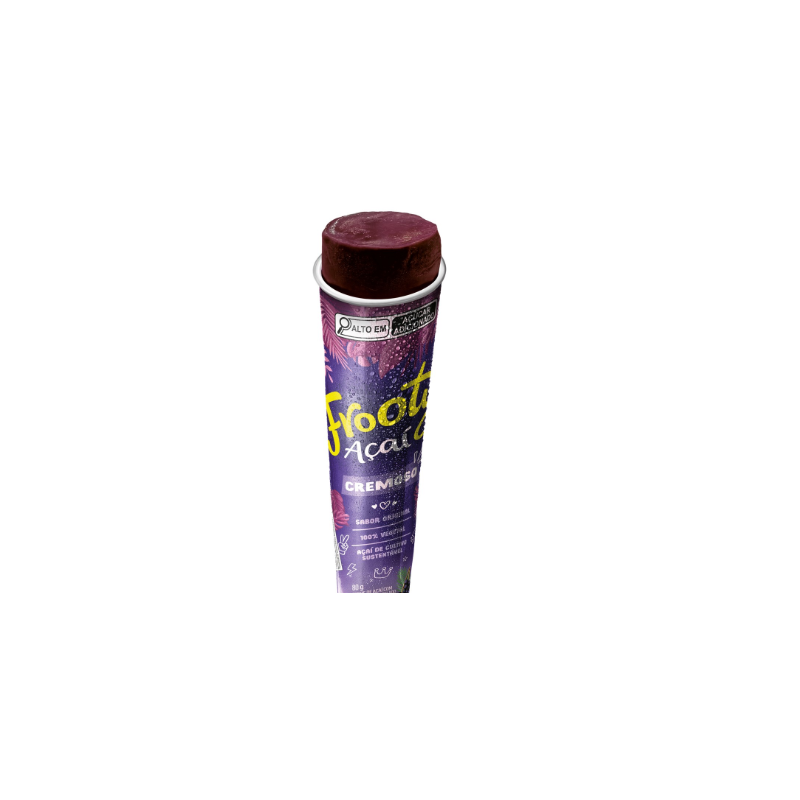 CREME DE FRUTAS AÇAÍ COM GUARANÁ ORIGINAL FROOTY 80G