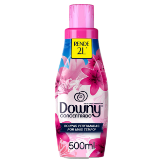 AMACIANTE DE ROUPA CONCENTRADO FRESCOR DA PRIMAVERA DOWNY FRASCO 500ML