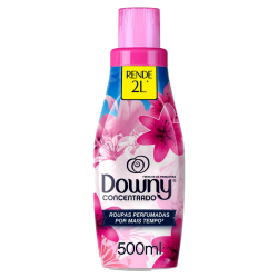 AMACIANTE DE ROUPA CONCENTRADO FRESCOR DA PRIMAVERA DOWNY FRASCO 500ML