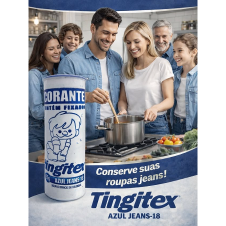CORANTES AZUL JEANS 18 010/19218 TINGITEX 1un