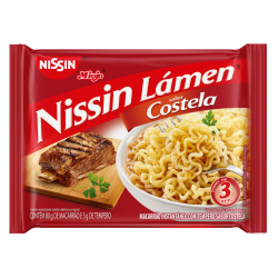 MACARRÃO INSTANTÂNEO LÁMEN COSTELA NISSIN MIOJO PACOTE 85G