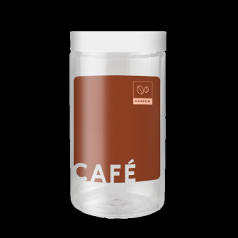 POTE COLORS CAFE 1,8L REF: 1037 - PANAMBY PLASTICO