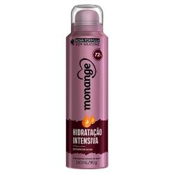 ANTITRANSPIRANTE AEROSSOL HIDRATAÇÃO INTENSIVA MONANGE 150ML SPRAY