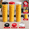 PORTA MACARRAO HERMETICO 950ML TAMPA VERMELHO REF: 1291 - PANAMBY PLASTICO