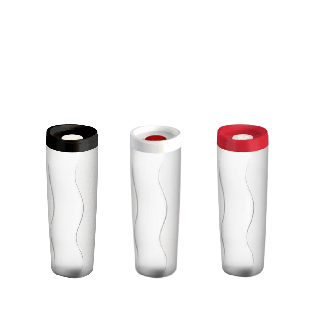 PORTA BISCOITO HERMETICO 600ML TAMPA PRETA REF: 1109 - PANAMBY PLASTICO