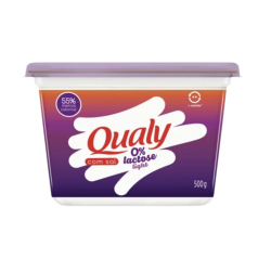 MARGARINA COM SAL LIGHT ZERO LACTOSE QUALY POTE 500G
