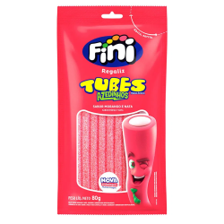 BALA FINI TUBES MORANGO CITRICO