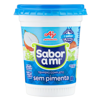 TEMPERO COMPLETO SEM PIMENTA SABOR A MI POTE 300G