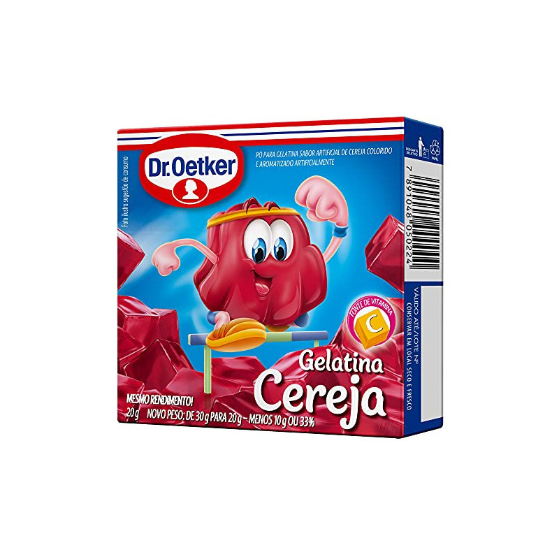 GELATINA DR.OETKER CEREJA 20G
