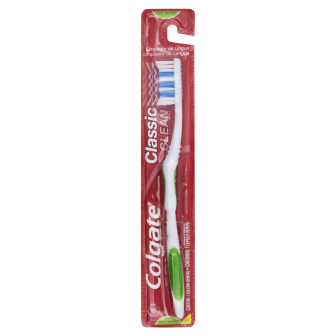 ESCOVA DENTAL MÉDIA COLGATE CLASSIC CLEAN