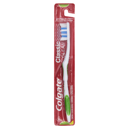 ESCOVA DENTAL MÉDIA COLGATE CLASSIC CLEAN