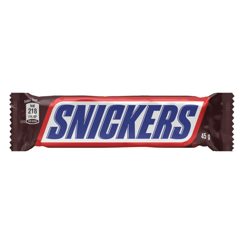CHOCOLATE SNICKERS PACOTE 45G