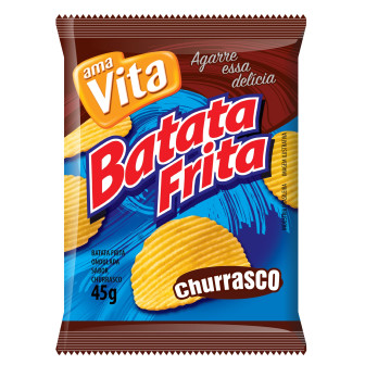 BATATA FRITA AMA VITA CHURRASCO 45GR
