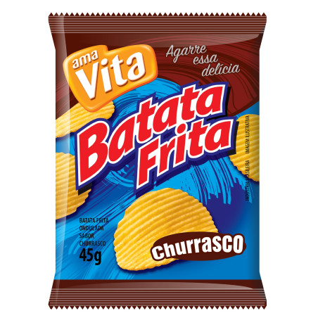 BATATA FRITA AMA VITA CHURRASCO 45GR
