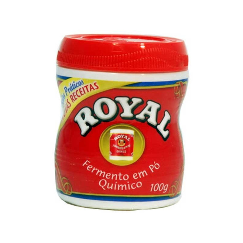 FERMENTO QUÍMICO PÓ ROYAL POTE 100G