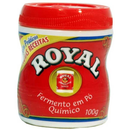 FERMENTO QUÍMICO PÓ ROYAL POTE 100G