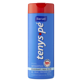 DESODORANTE PÓ PARA OS PÉS BARUEL TENYS PÉ ORIGINAL FRASCO 100G