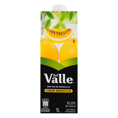 NÉCTAR MARACUJÁ DEL VALLE CAIXA 1L