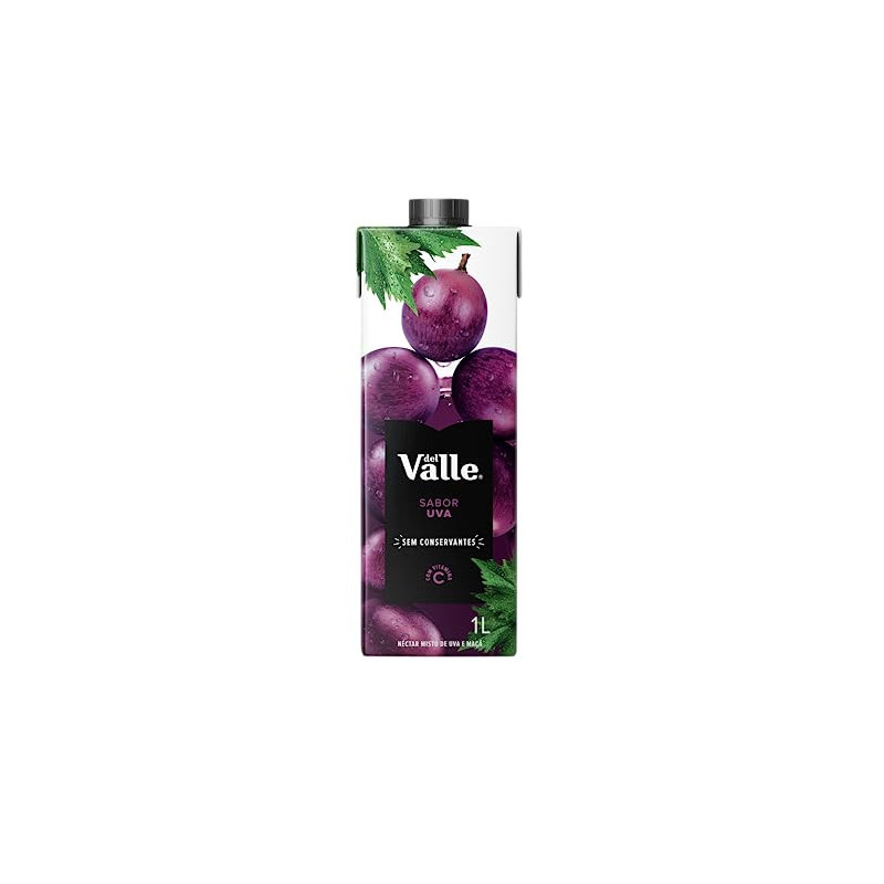 NÉCTAR UVA DEL VALLE CAIXA 1L