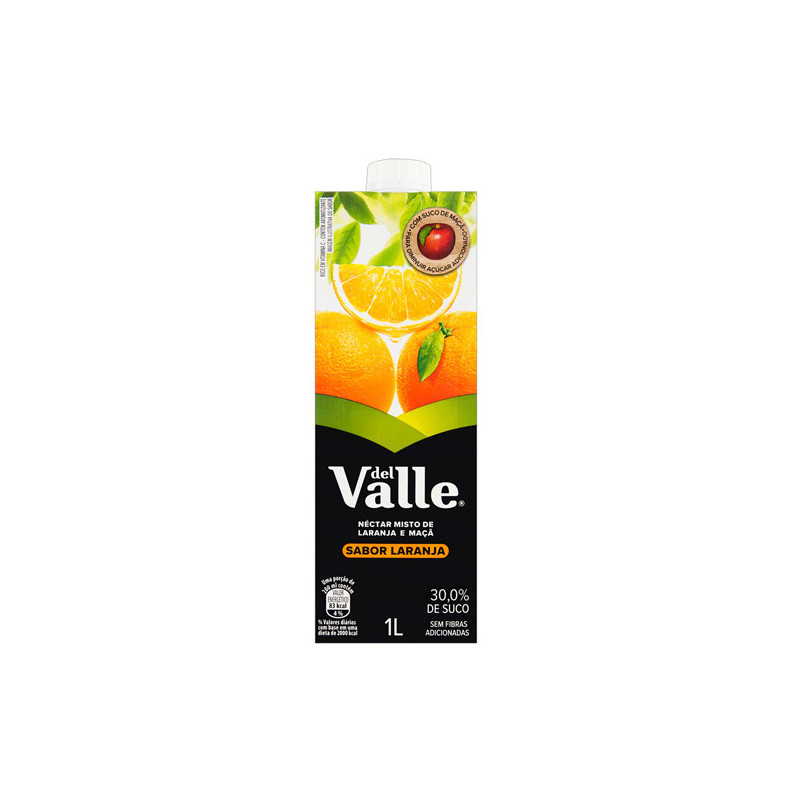 NÉCTAR LARANJA DEL VALLE CAIXA 1L