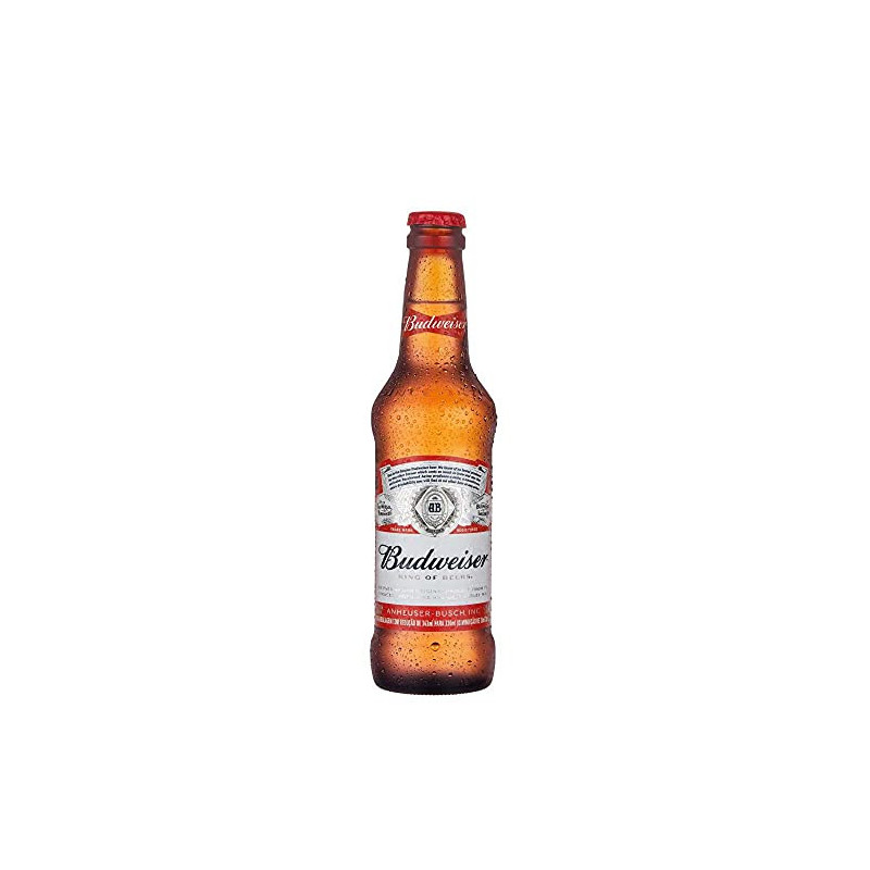 CERVEJA LAGER BUDWEISER GARRAFA 330ML