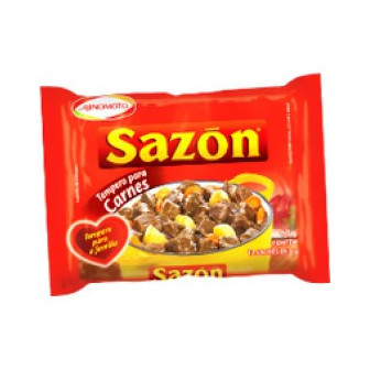 TEMPERO PÓ PARA CARNES SAZÓN PACOTE 60G 12 UNIDADES