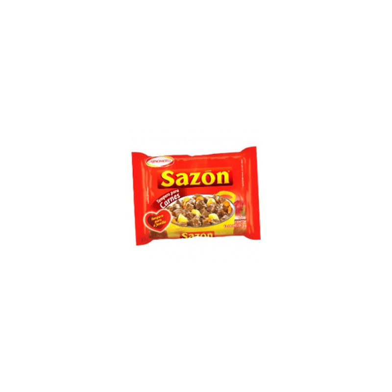 TEMPERO PÓ PARA CARNES SAZÓN PACOTE 60G 12 UNIDADES