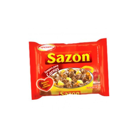 TEMPERO PÓ PARA CARNES SAZÓN PACOTE 60G 12 UNIDADES