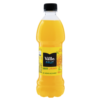 BEBIDA ADOÇADA LARANJA DEL VALLE FRUT GARRAFA 450ML