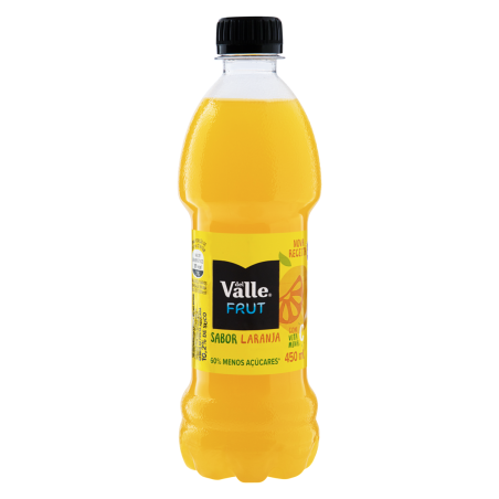 BEBIDA ADOÇADA LARANJA DEL VALLE FRUT GARRAFA 450ML