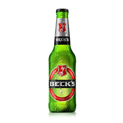 CERVEJA GERMAN LAGER PURO MALTE BECKS GARRAFA 330ML