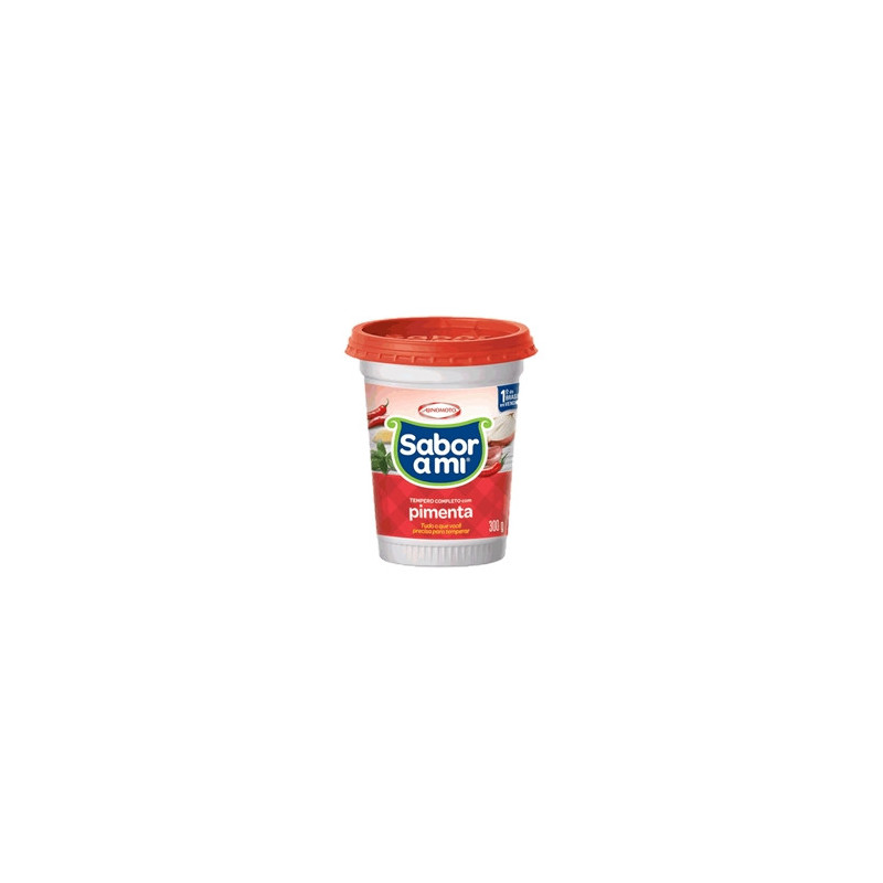TEMPERO COMPLETO COM PIMENTA SABOR A MI POTE 300G