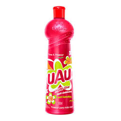 LIMPADOR MULTIUSO MULTISSUPERFÍCIES FLORES & FRESCOR UAU PERFUMES SQUEEZE 500ML
