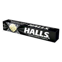 BALA MENTOL EXTRA FORTE HALLS PACOTE 27,5G