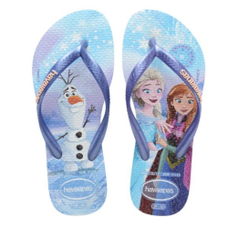 SANDALIA HAVAIANAS KIDS SLIM PRINCESS ROXO FANTASY N°27-28