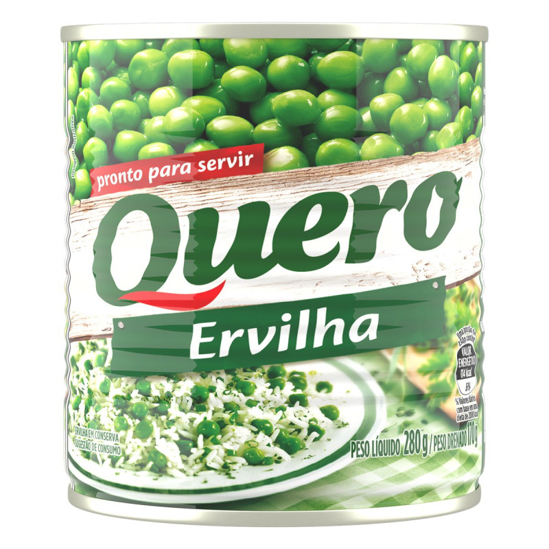 ERVILHA EM CONSERVA QUERO LATA 170G