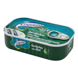 SARDINHA COM ÓLEO COQUEIRO LATA 83G