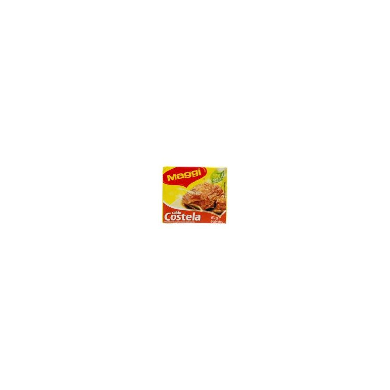 CALDO TABLETE COSTELA MAGGI CAIXA 57G 6 UNIDADES