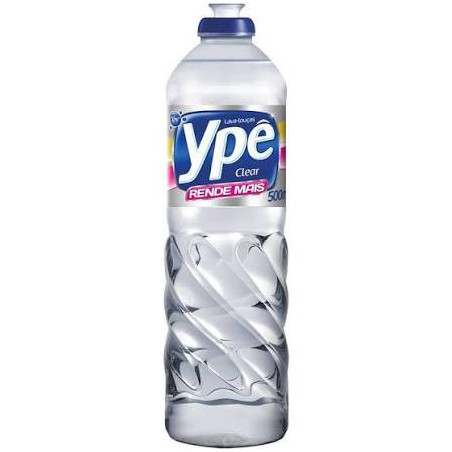LAVA-LOUÇAS LÍQUIDO CLEAR YPÊ SQUEEZE 500ML