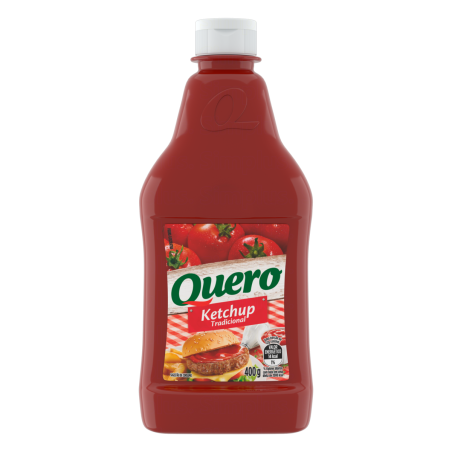 KETCHUP TRADICIONAL QUERO SQUEEZE 400G