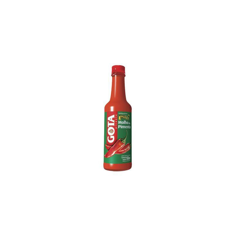 MOLHO DE PIMENTA PICANTE MARATÁ GOTA FRASCO 150ML