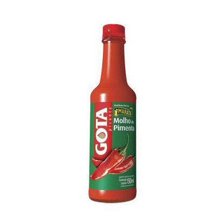 MOLHO DE PIMENTA PICANTE MARATÁ GOTA FRASCO 150ML