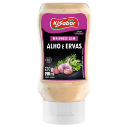 MAIONESE KISABOR ALHO E ERVAS PT