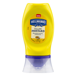 MOSTARDA AMARELA TRADICIONAL HELLMANNS SQUEEZE 170G