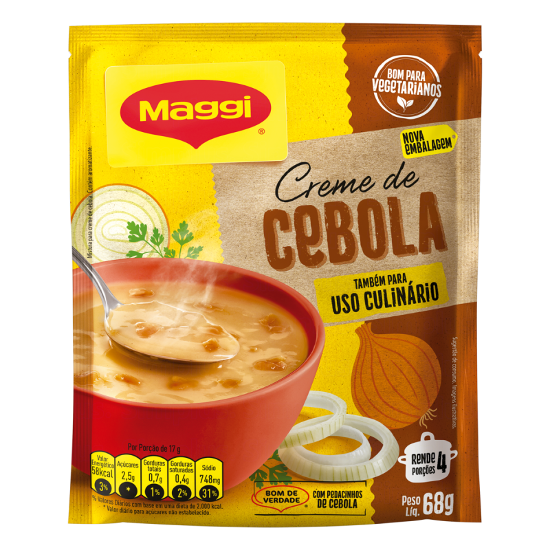 CREME CEBOLA MAGGI PACOTE 68G
