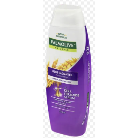 SHAMPOO PALMOLIVE NATURALS LISOS RADIANTES FRASCO 350ML
