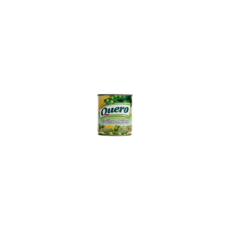 ERVILHA E MILHO VERDE EM CONSERVA QUERO LATA 170G