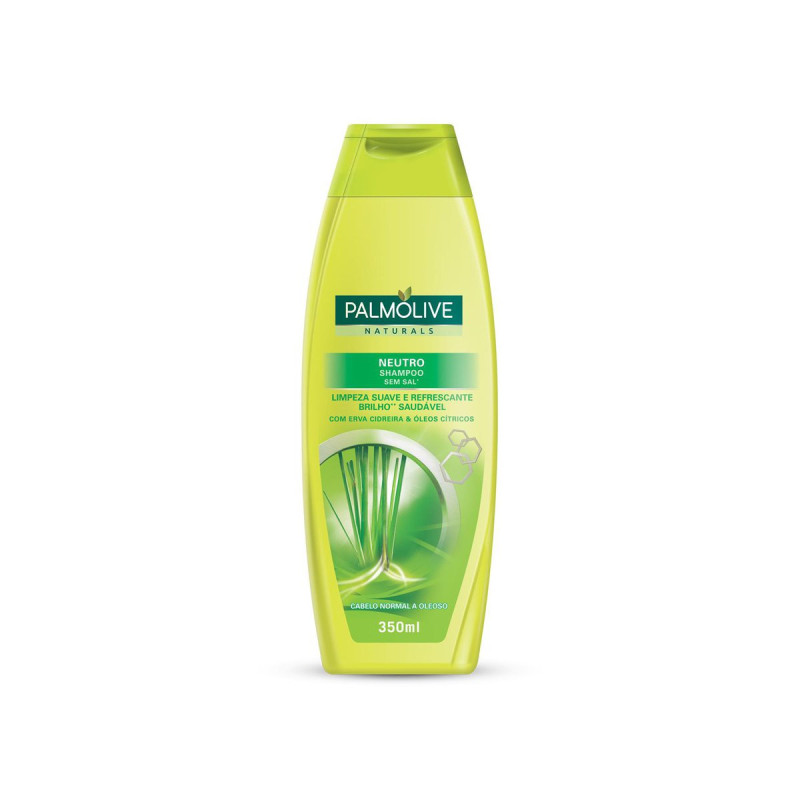 SHAMPOO NEUTRO PALMOLIVE NATURALS LIMPEZA BALANCEADA FRASCO 350ML