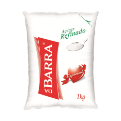 AÇÚCAR REFINADO DA BARRA PACOTE 1KG